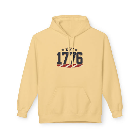 1776 American Hoodie — Patriotic Independence Day Sweatshirt