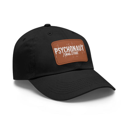 Stylish Dad Hat with Leather Patch - Perfect Gift for Dads, Casual Outings, Summer Days, Unique Accessories, Fashionable Headwear
