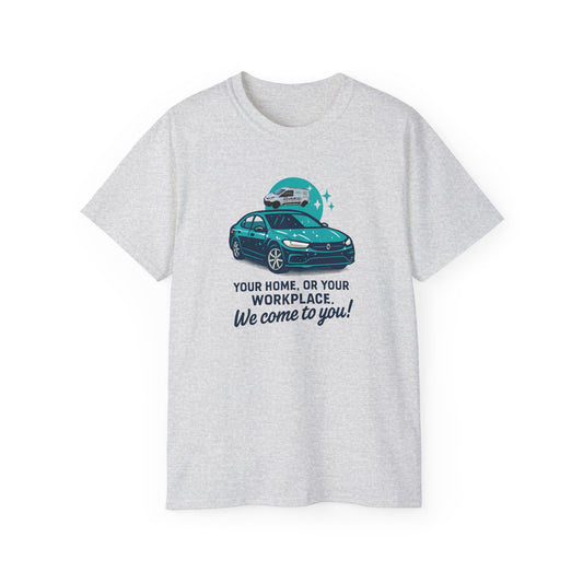 Advanced Car Service Humor Tee, Funny T-Shirt for Mechanics, Auto Enthusiasts, Gift for Dad, Car Lover Apparel, Perfect for Birthdays