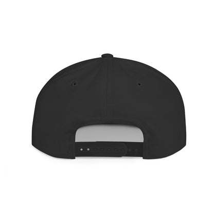 Fix Your Face-Leah, Flat Bill Snapback Cap, Trendy Snapback Hat, Funny Quote Hat, Casual Streetwear Cap, Unique Gift for Friends