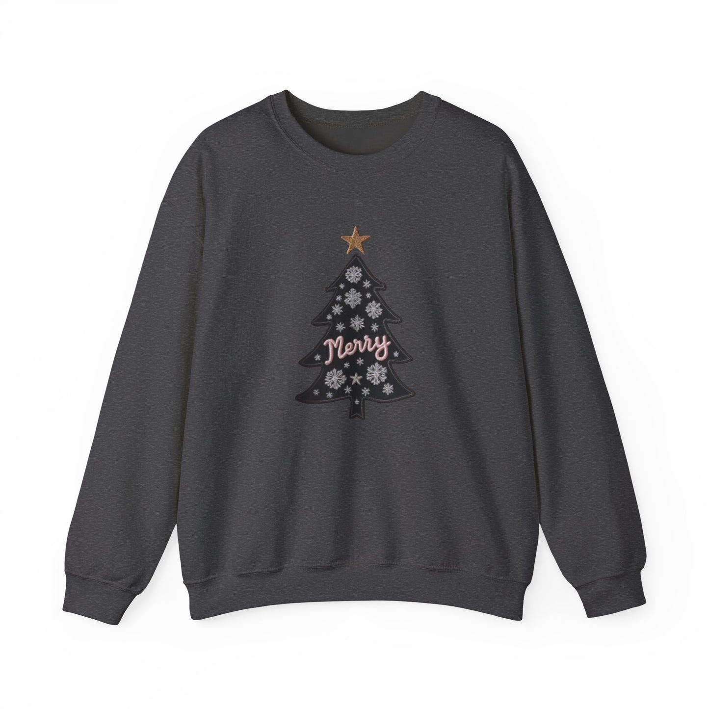 Merry Tree, Christmas sweatshirt, Unisex Heavy Blend™ Crewneck Sweatshirt