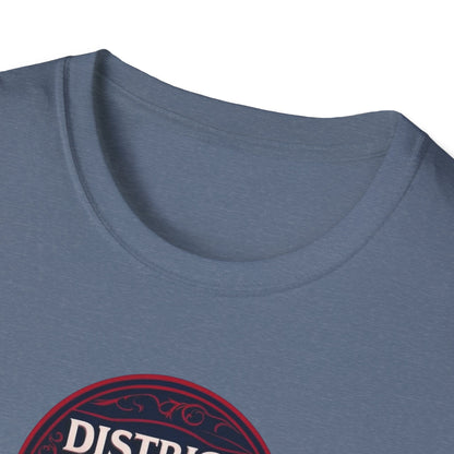District of America, Washington DA, Unisex Softstyle T-Shirt - Psychonaut Swag