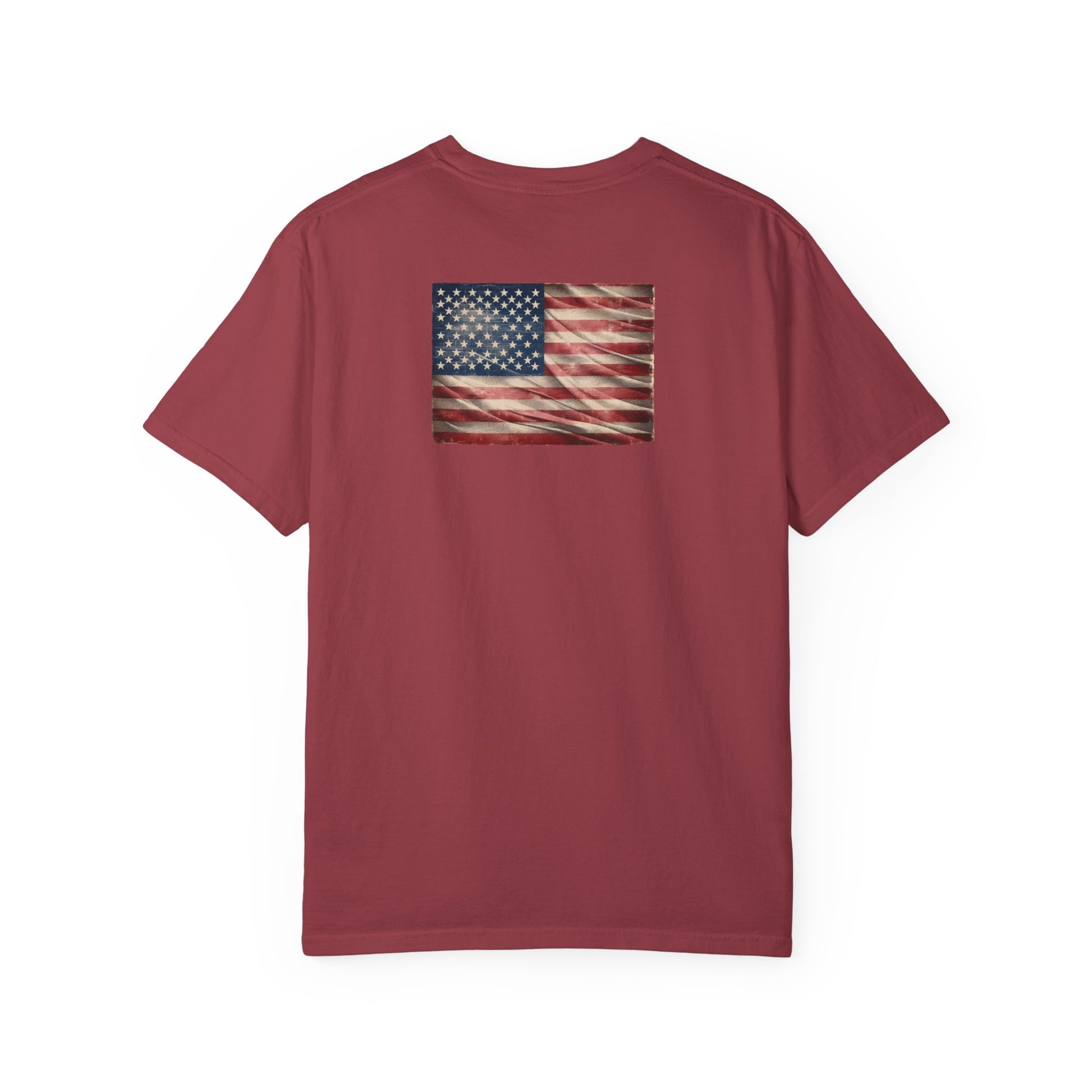 We the People/flag,  Unisex Garment-Dyed T-shirt - Psychonaut Swag