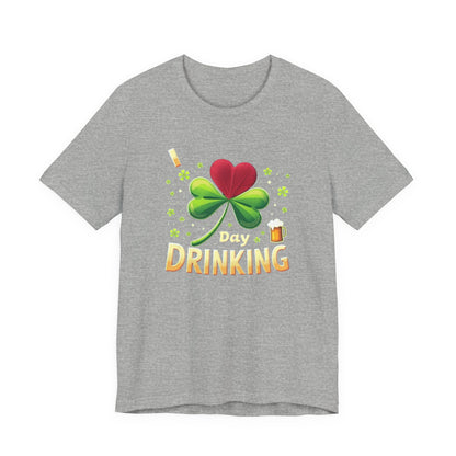 Shamrock heart, Unisex Jersey Short Sleeve Tee