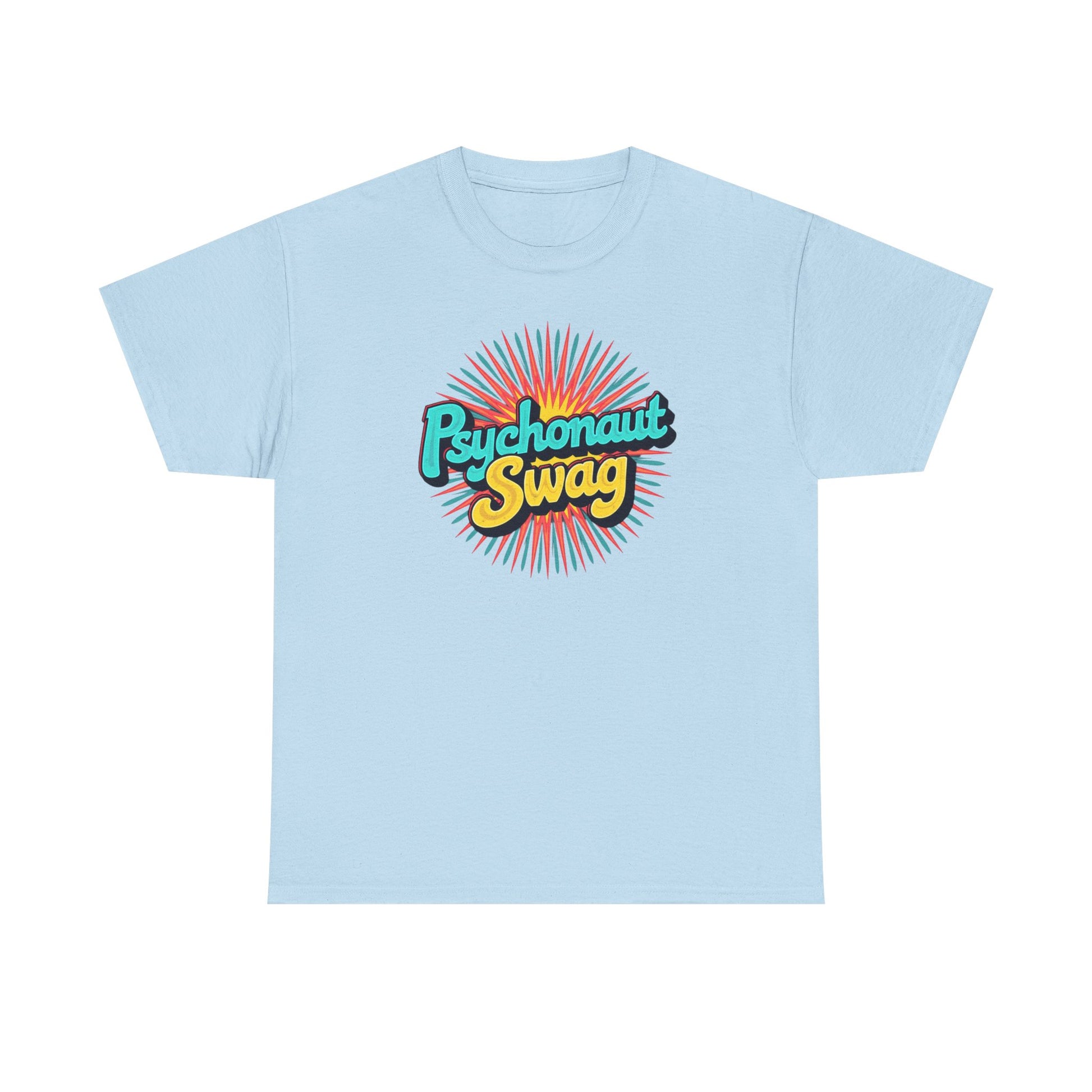 Psychonaut Swag, Atom light Tee, Psychedelic Graphic Tee, Unisex Heavy Cotton Tee, Casual Wear, Music Festival Shirt, Gift for Stoners, Vintage Style T-Shirt - Psychonaut Swag