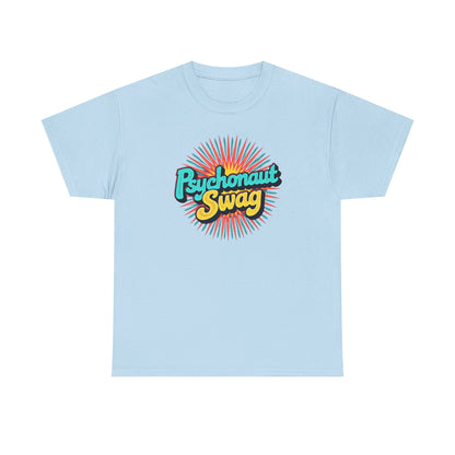 Psychonaut Swag, Atom light Tee, Psychedelic Graphic Tee, Unisex Heavy Cotton Tee, Casual Wear, Music Festival Shirt, Gift for Stoners, Vintage Style T-Shirt - Psychonaut Swag