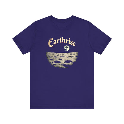 Earthrise Unisex Tee | Vintage Style Graphic Shirt, Eco-Friendly Apparel, Gift for Nature Lovers, Casual Wear, Astronomy Gift