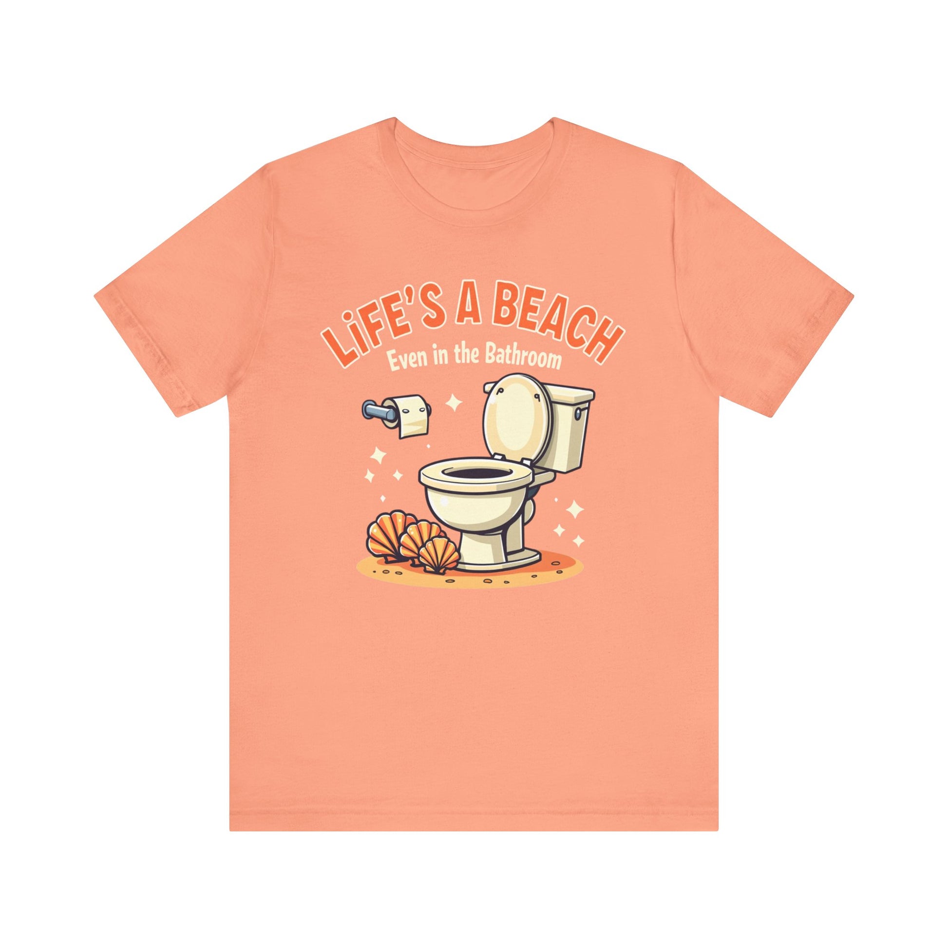 Life's a Beach, Unisex Short Sleeve Shirt - Psychonaut Swag
