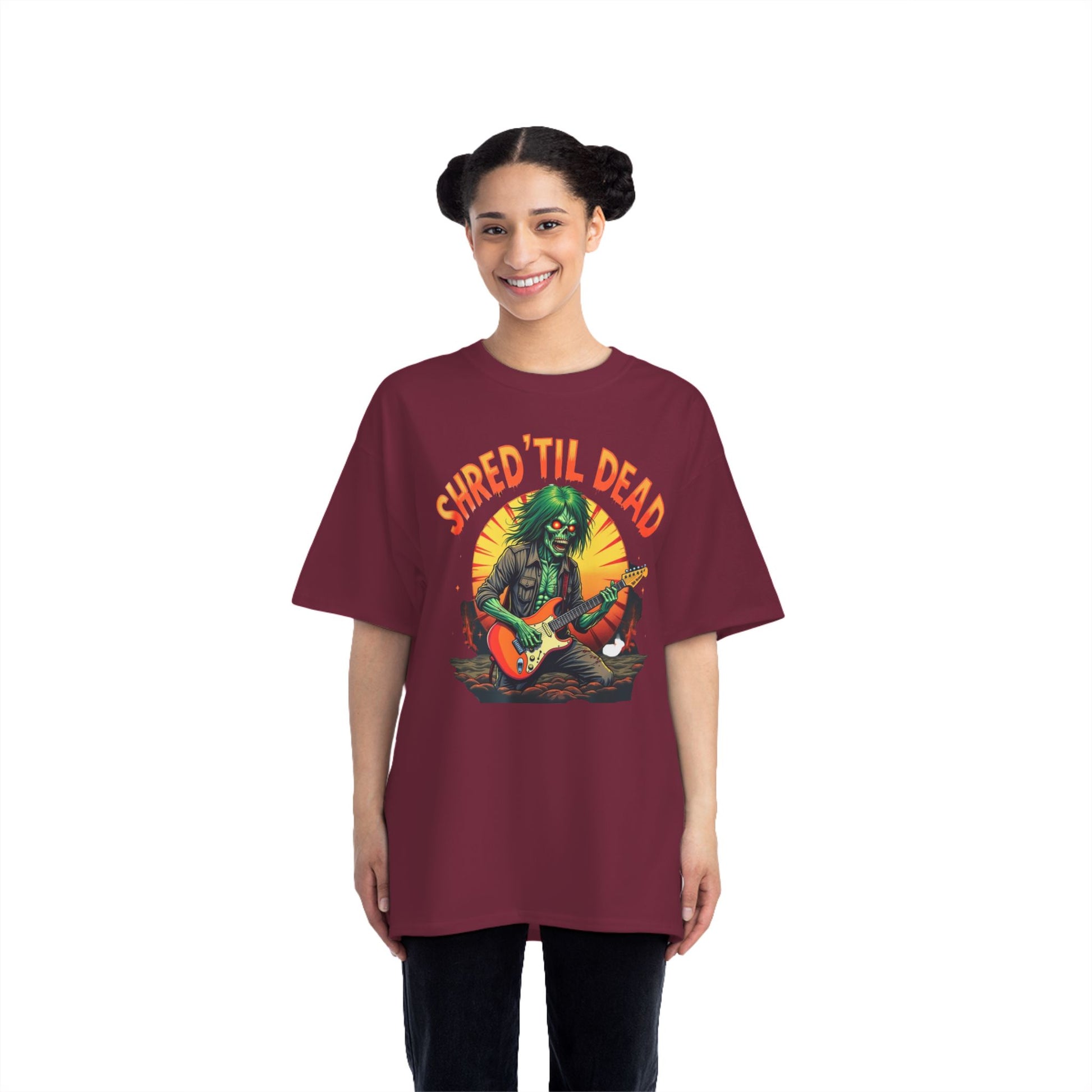 Rockin' Shred'Til Dead T-Shirt | Music Lover Gift, Concert Tee, Graphic Tee, Chill Vibes, Unique Band Merchandise - Psychonaut Swag