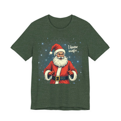 Santa Wizard Christmas Tee