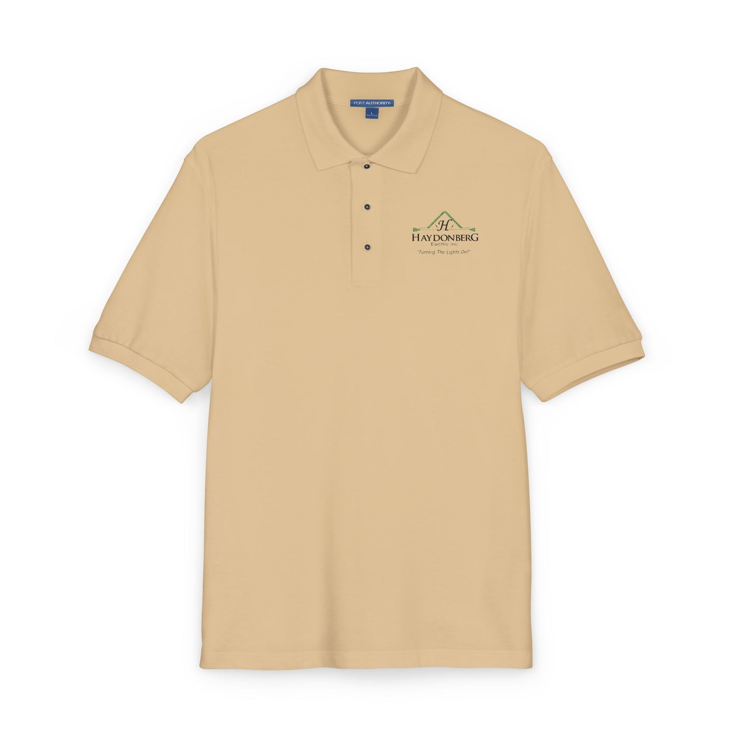 Turning the lights on, Unisex Polo Shirt (Embroidery)