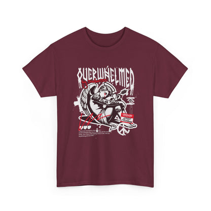 Overwhelmed, Unisex Heavy Cotton Tee