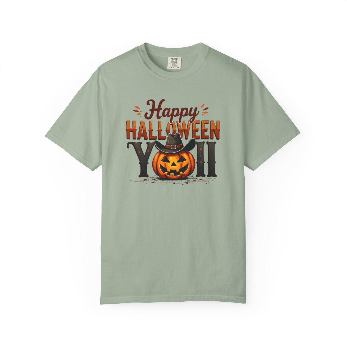 Halloween T-Shirt — "Happy Halloween You" Pumpkin Witch Graphic