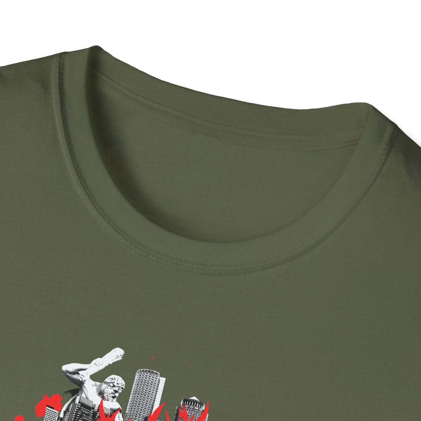 Anarchy State of Mind T-Shirt — "Take Over the Fake Media" Graphic Tee