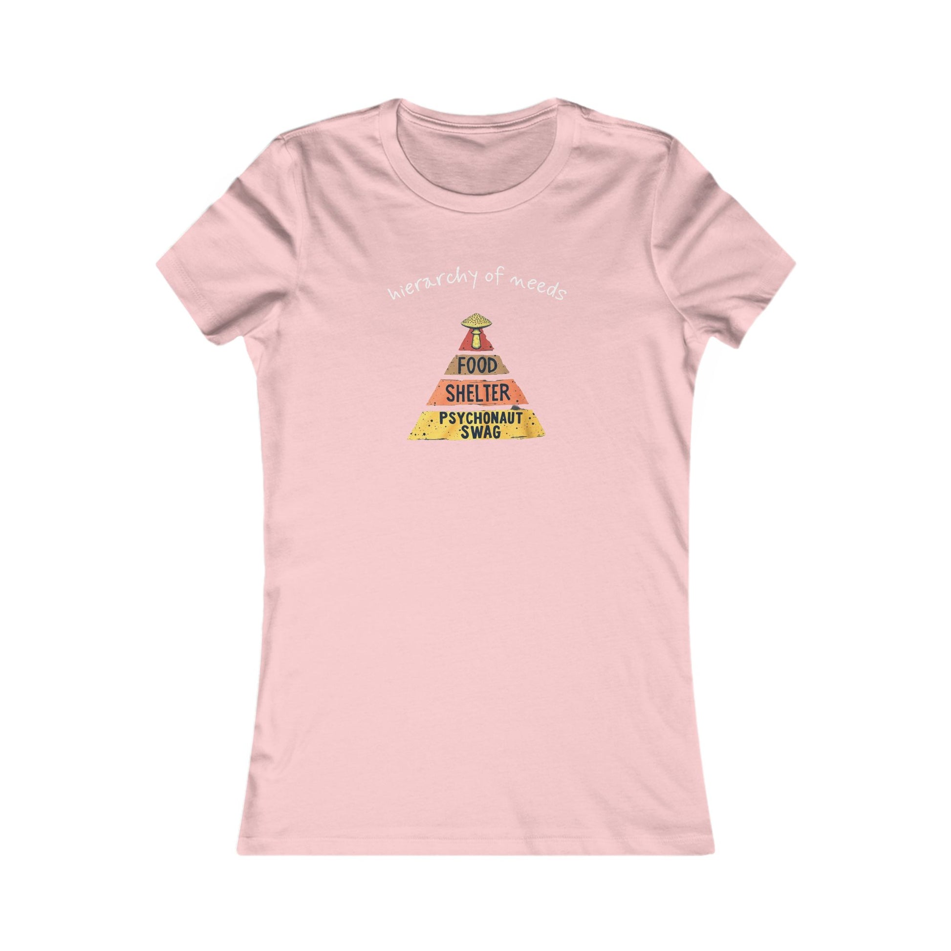 Hierarchy of Needs Design, Casual Wear, Gift for Cool Wifes, Psychology Lovers, Everyday Comfort Shirt - Psychonaut Swag