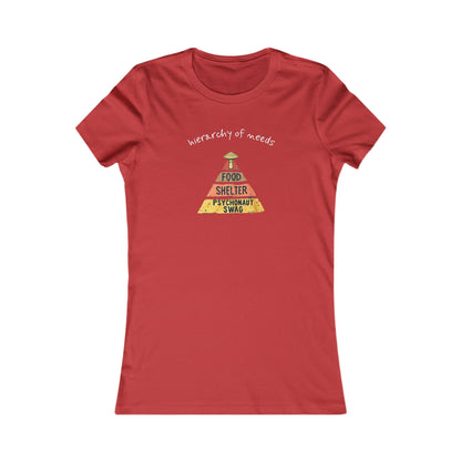 Hierarchy of Needs Design, Casual Wear, Gift for Cool Wifes, Psychology Lovers, Everyday Comfort Shirt - Psychonaut Swag