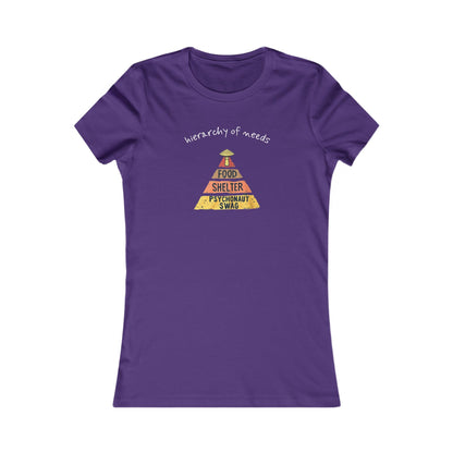 Hierarchy of Needs Design, Casual Wear, Gift for Cool Wifes, Psychology Lovers, Everyday Comfort Shirt - Psychonaut Swag