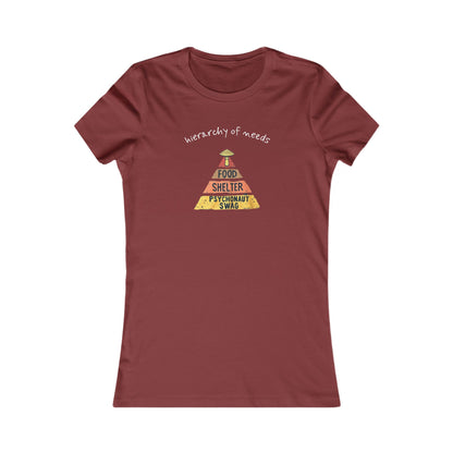 Hierarchy of Needs Design, Casual Wear, Gift for Cool Wifes, Psychology Lovers, Everyday Comfort Shirt - Psychonaut Swag
