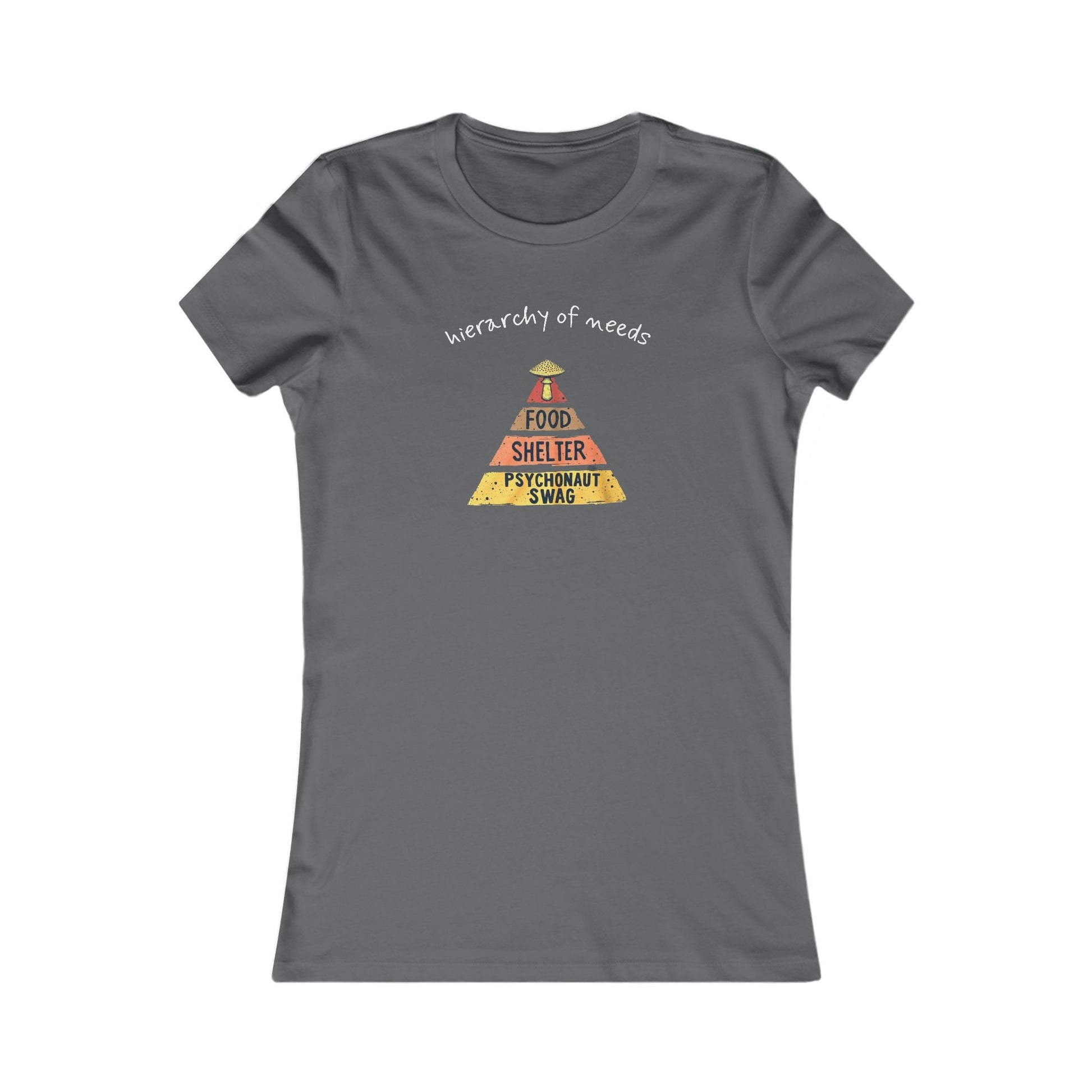 Hierarchy of Needs Design, Casual Wear, Gift for Cool Wifes, Psychology Lovers, Everyday Comfort Shirt - Psychonaut Swag