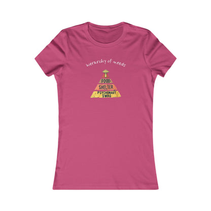 Hierarchy of Needs Design, Casual Wear, Gift for Cool Wifes, Psychology Lovers, Everyday Comfort Shirt - Psychonaut Swag