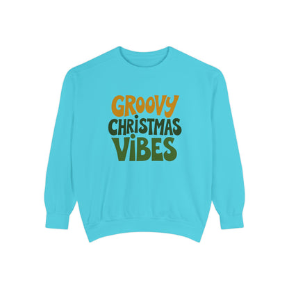 Groovy Christmas Vibes Sweatshirt