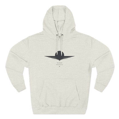 Minimal Sunset Hoodie — Quiet Night Graphic Hoodie