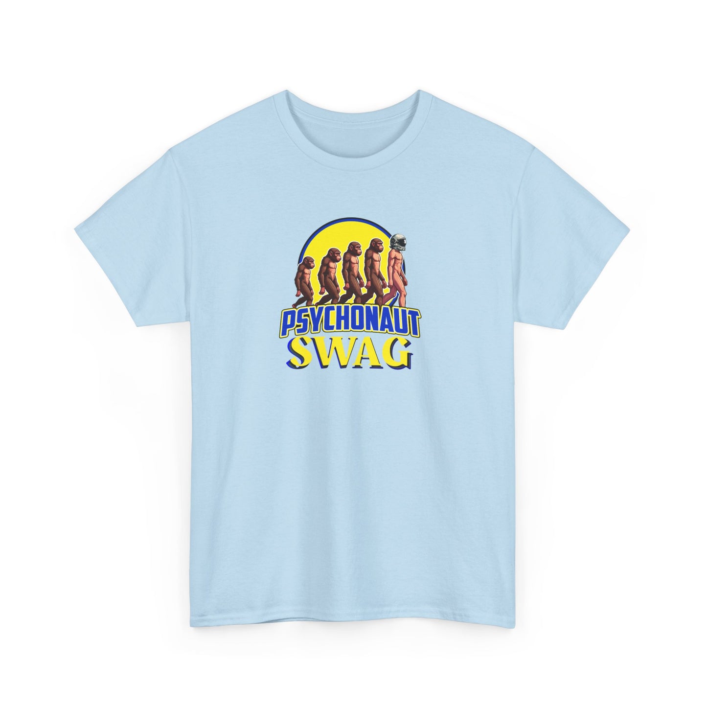 Psychonaut swag small biz, Heavy Cotton Tee, Cool Graphic T-Shirt, Streetwear Top, Gift for Psychonauts, Fun Casual Wear