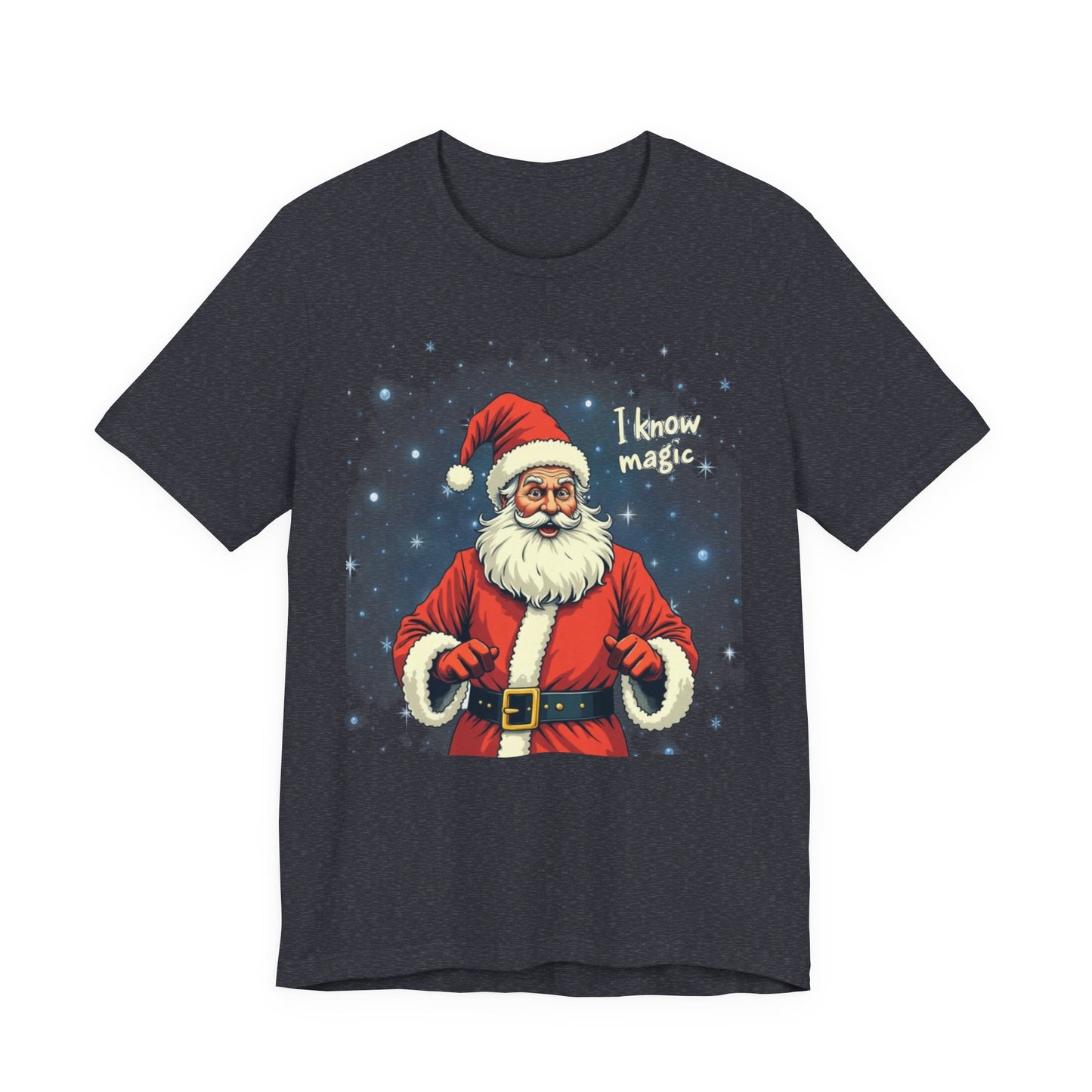 Santa Wizard Christmas Tee