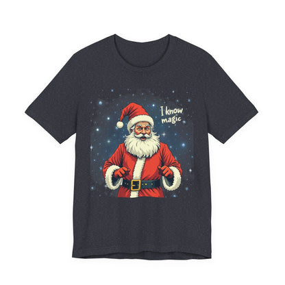Santa Wizard Christmas Tee