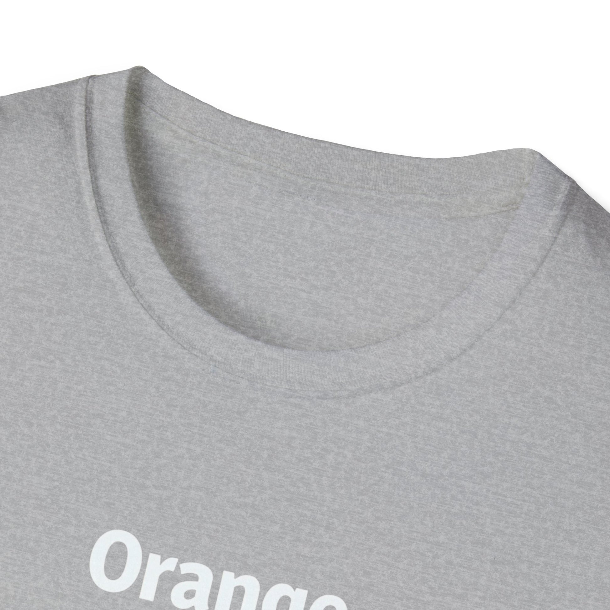 Grateful Orange T-Shirt, Unisex Casual Wear, Thanksgiving Shirt, Fall Vibes Tee, Gift for Friends, Comfortable Everyday Apparel - Psychonaut Swag
