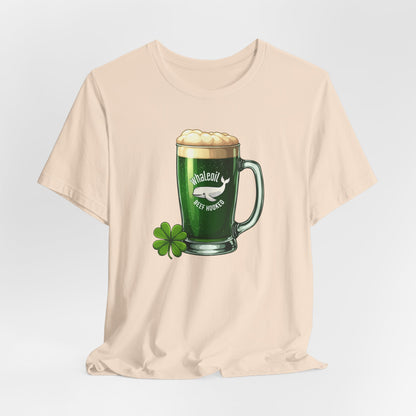St. Patrick's Day Green Beer T-Shirt — Lucky Shamrock Pint Graphic Tee