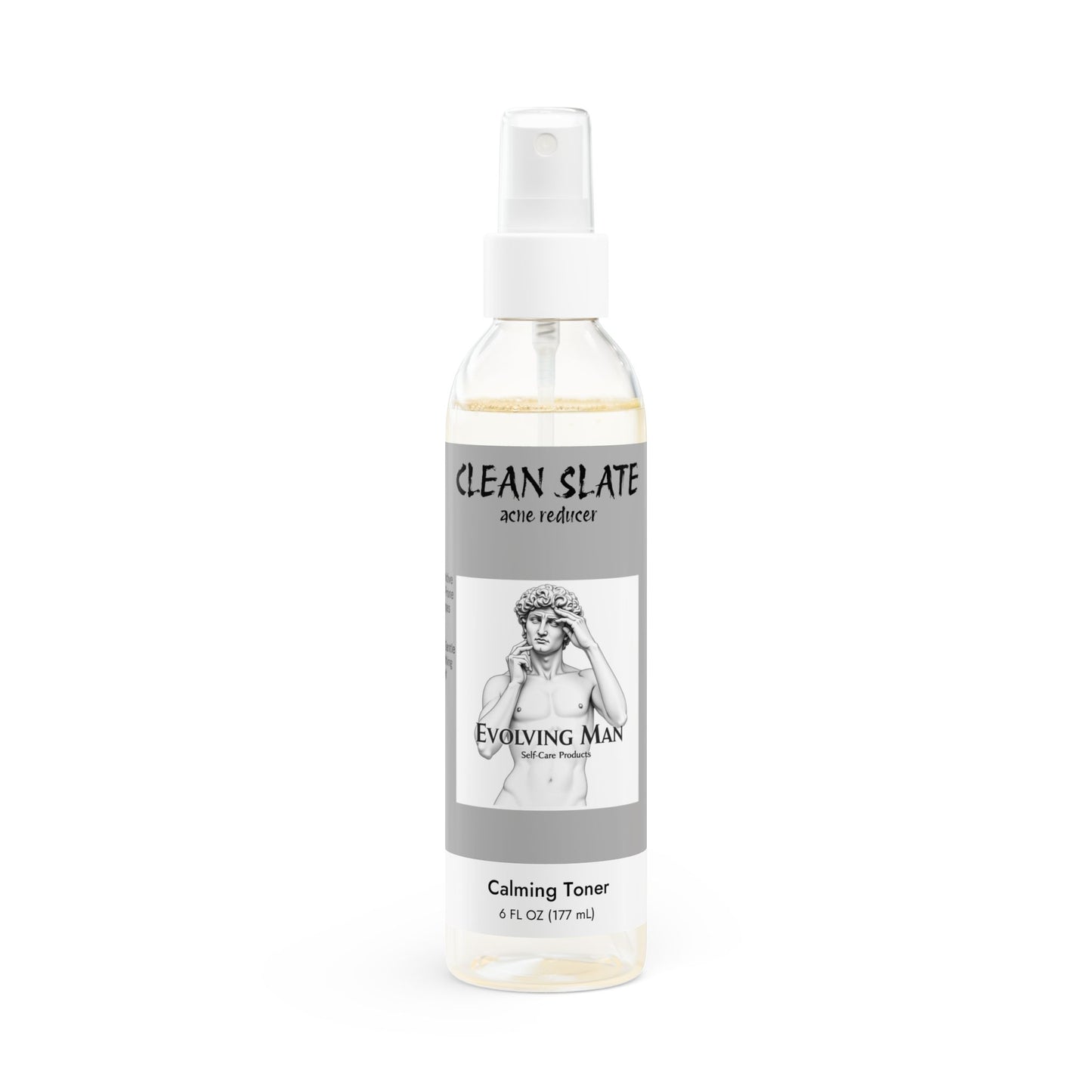 CLEAN SLATE, Calming Toner, 6oz, Evolving Man Self-Care