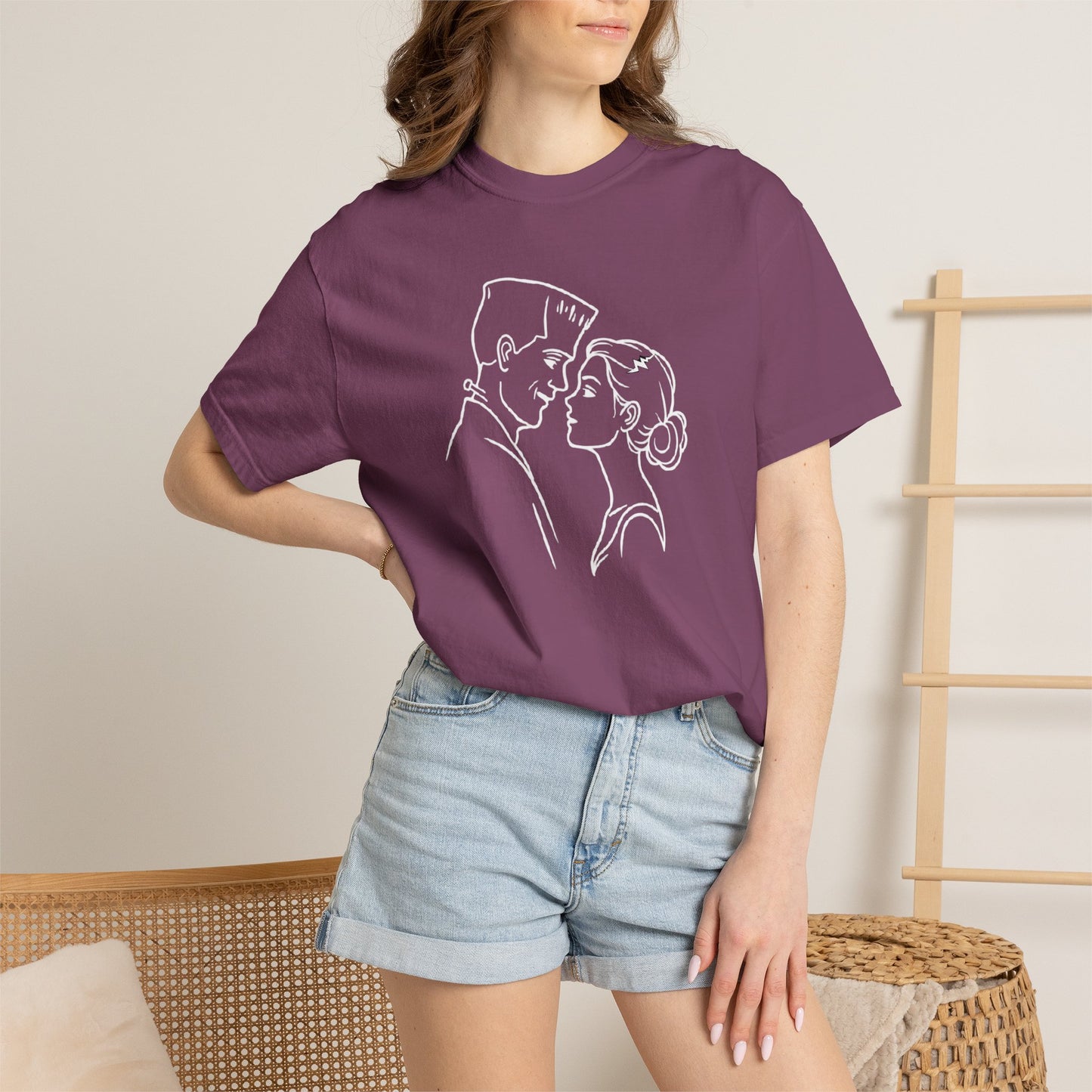 A Marriage So Strong it’s Scary Tee – Minimal Romantic Graphic T-Shirt