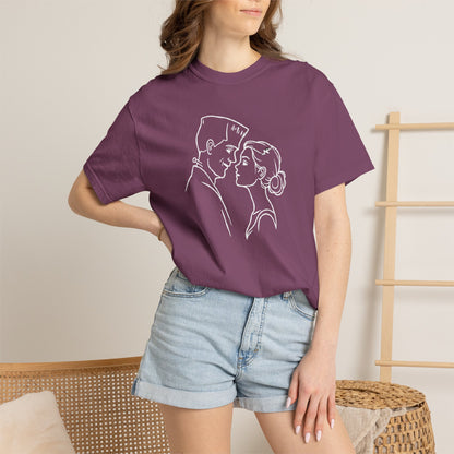 A Marriage So Strong it’s Scary Tee – Minimal Romantic Graphic T-Shirt