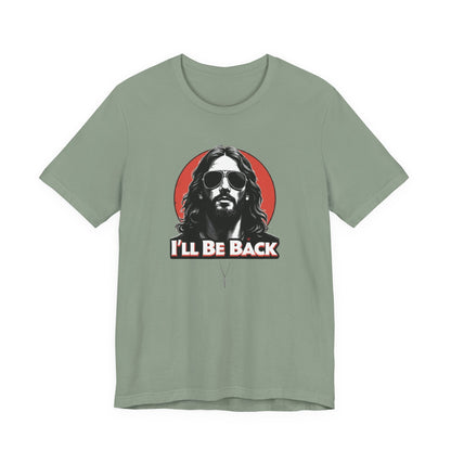 Jesus to return, 80’s retro Rocker T-Shirt, Casual Wear, Movie Quote Shirt, Gift for Fans, Unisex Top