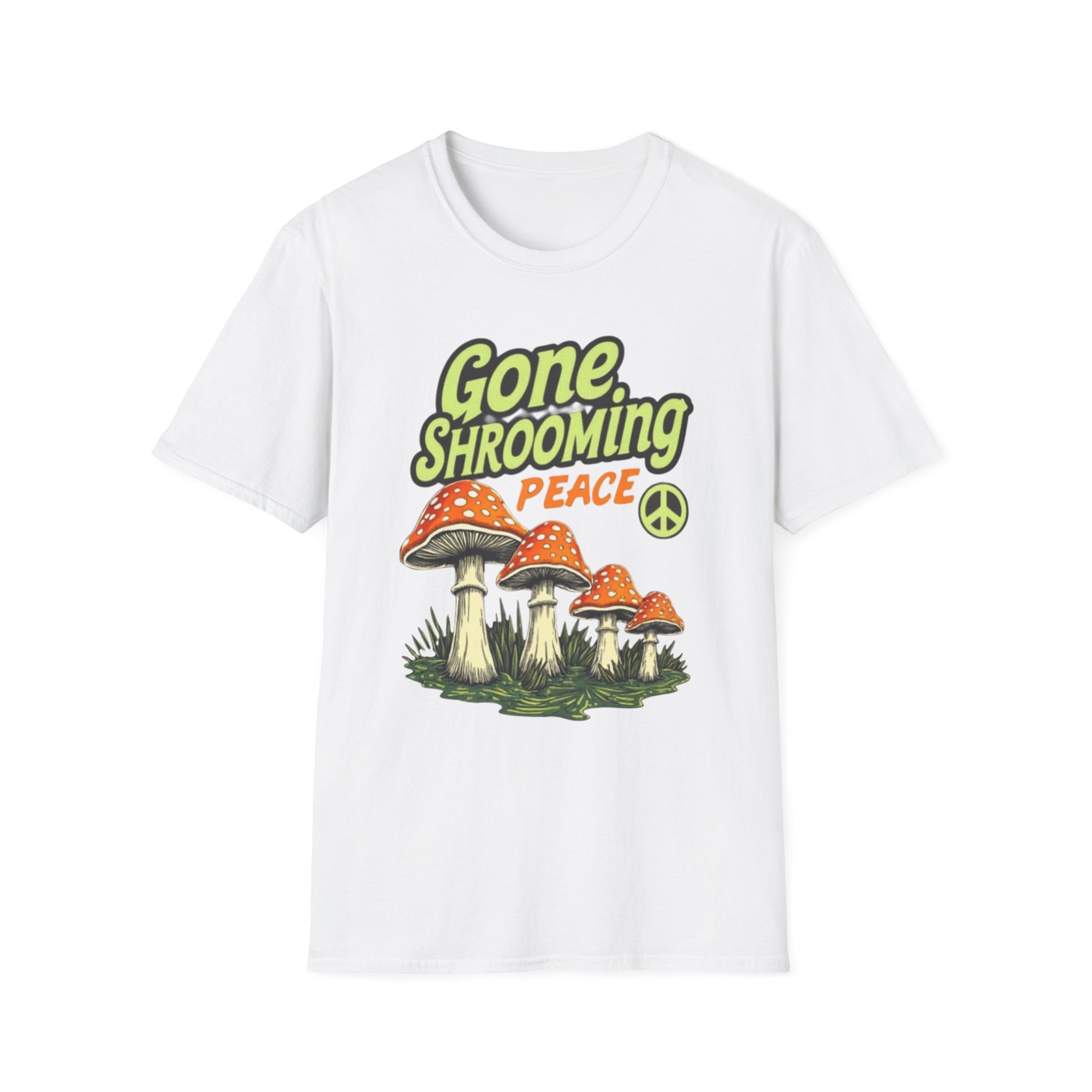 Gone Shrooming Unisex T-Shirt - Funny Mushroom Tee for Nature Lovers, Gift for Hikers, Campers, and Outdoor Enthusiasts - Psychonaut Swag