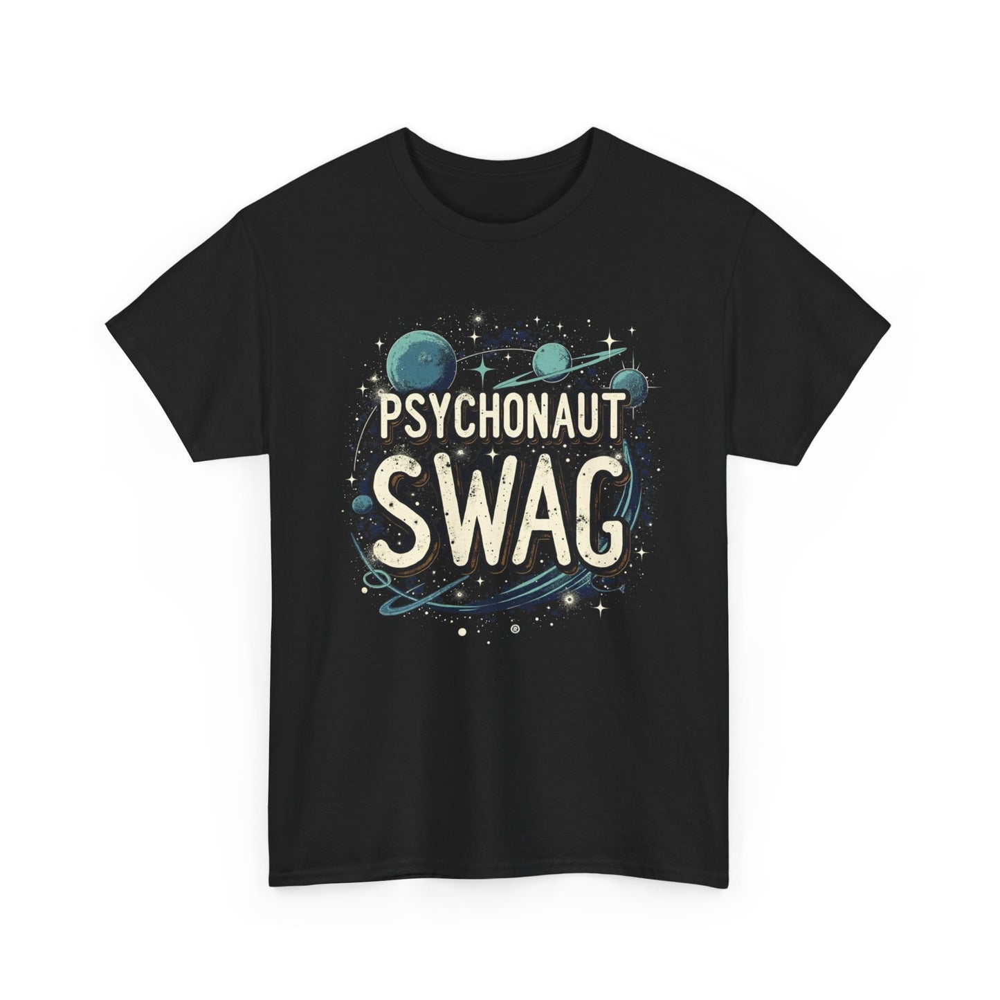 Galactic Vibe, Psychonaut Swag T-Shirt, Unisex Cotton Tee, Spiritual Vibes, Gift for Psychonauts, Casual Everyday Wear, Unique Graphic Tee