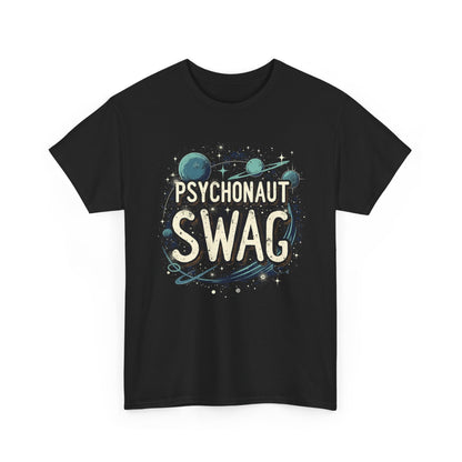 Galactic Vibe, Psychonaut Swag T-Shirt, Unisex Cotton Tee, Spiritual Vibes, Gift for Psychonauts, Casual Everyday Wear, Unique Graphic Tee