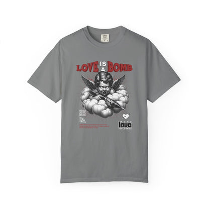 Love Is a Bomb T-Shirt — Vintage Cherub Graphic Tee