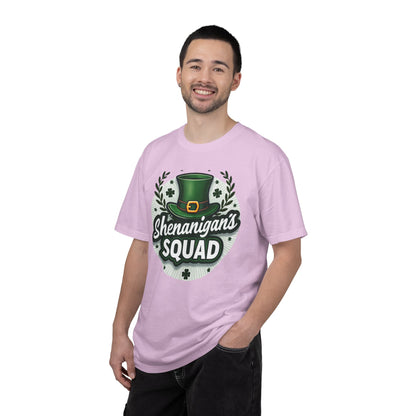 Shenanigan’s Squad T-Shirt — St. Patrick’s Day Leprechaun Hat Tee