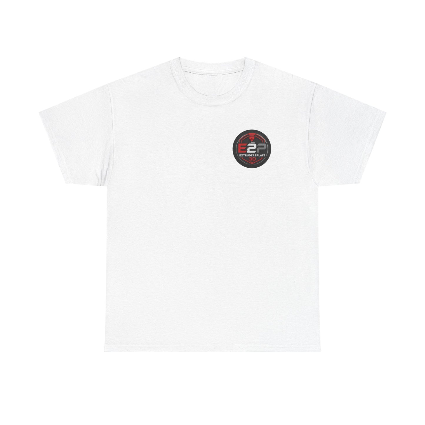 Extruder2Plate, Poop Happens T‑Shirt — Funny Cartoon 3D Printer Graphic Tee