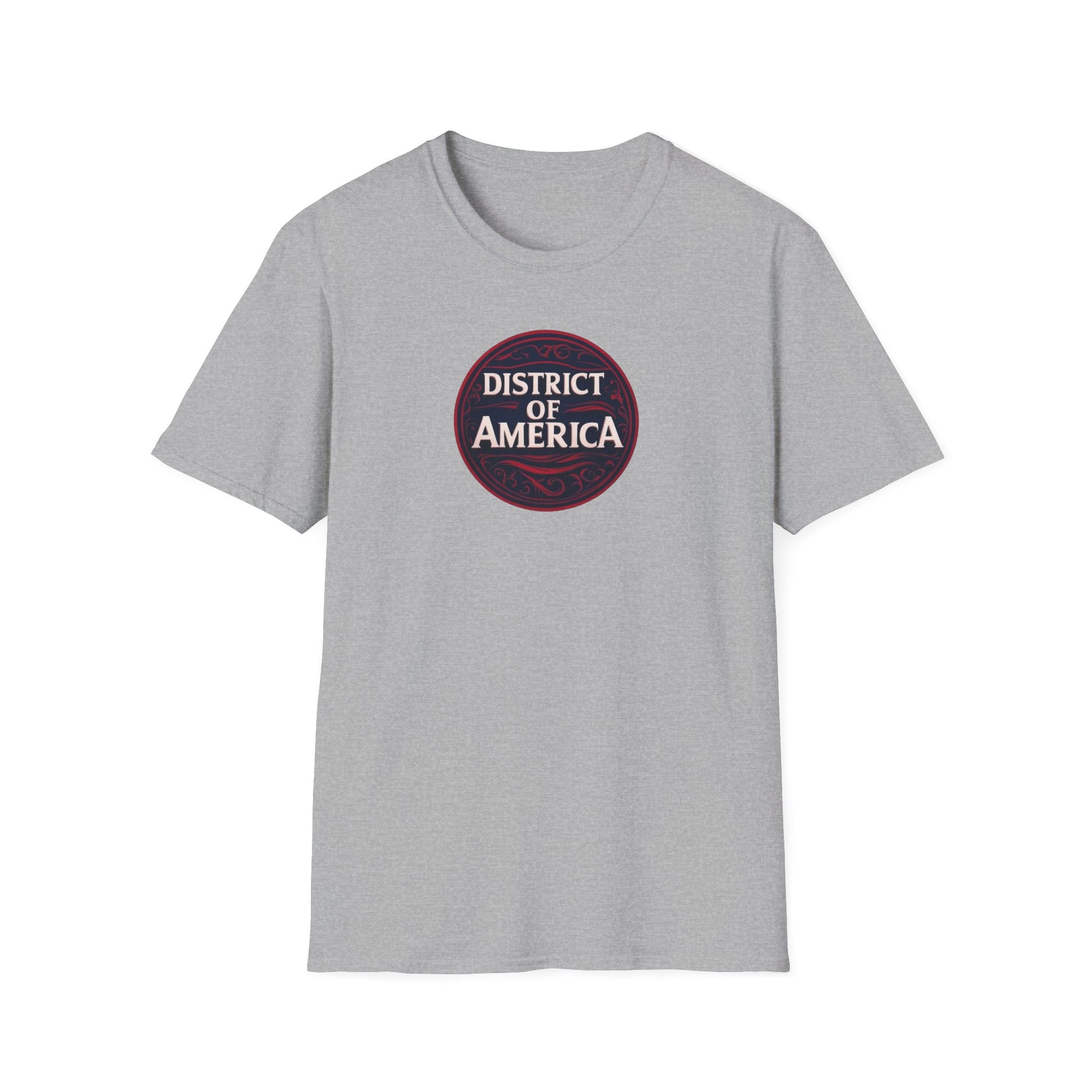 District of America, Washington DA, Unisex Softstyle T-Shirt - Psychonaut Swag