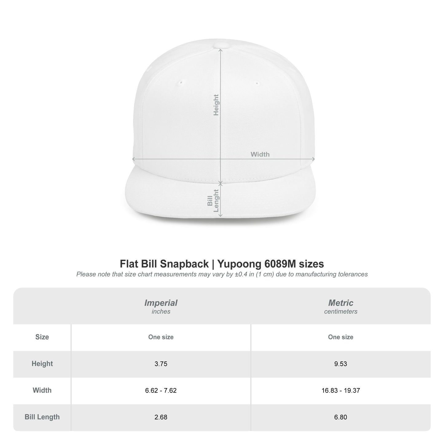 Weedaker, Flat Bill Snapback