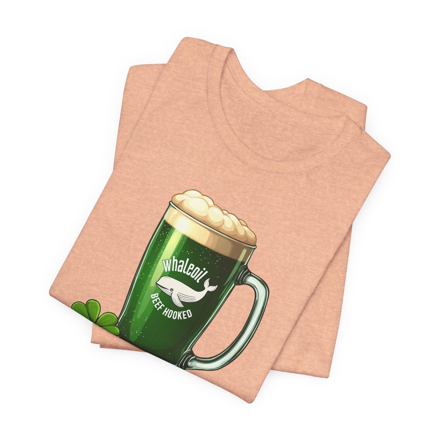St. Patrick's Day Green Beer T-Shirt — Lucky Shamrock Pint Graphic Tee