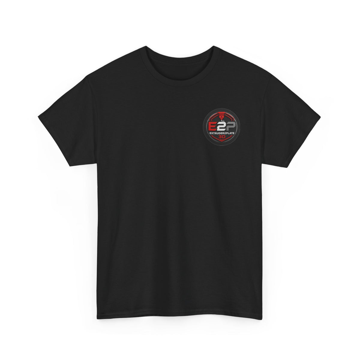 Extruder2Plate3D, Poop Happens T‑Shirt — Funny Cartoon 3D Printer Graphic Tee