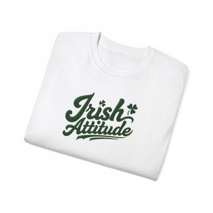 Irish Attitude T-Shirt — St. Patrick’s Day Green Script Tee