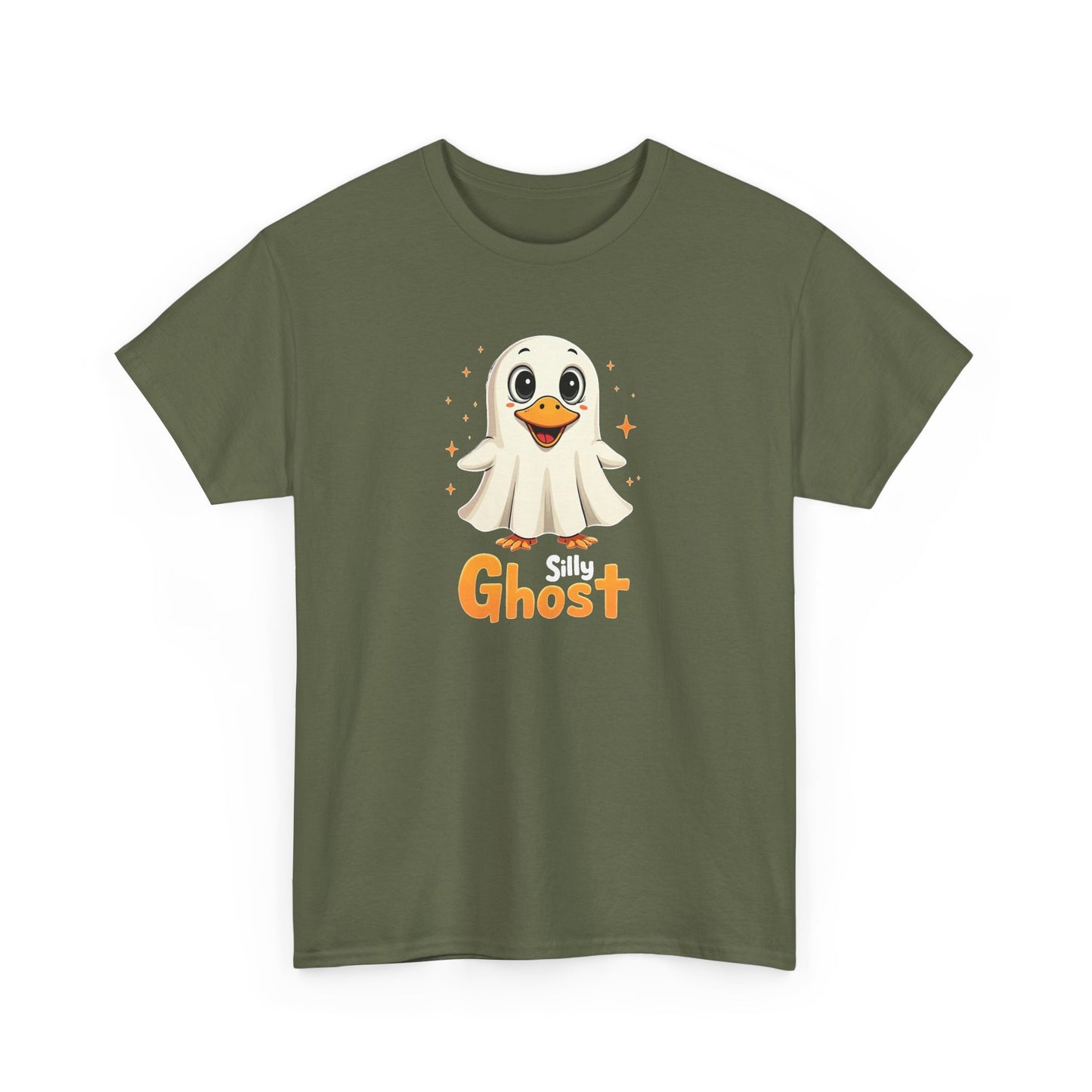 Silly Ghost T‑Shirt — Cute Halloween Ghost Tee for Kids & Adults