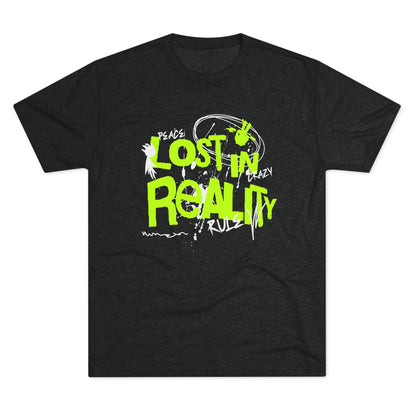 Lost in Reality, Unisex Tri-Blend Crew Tee