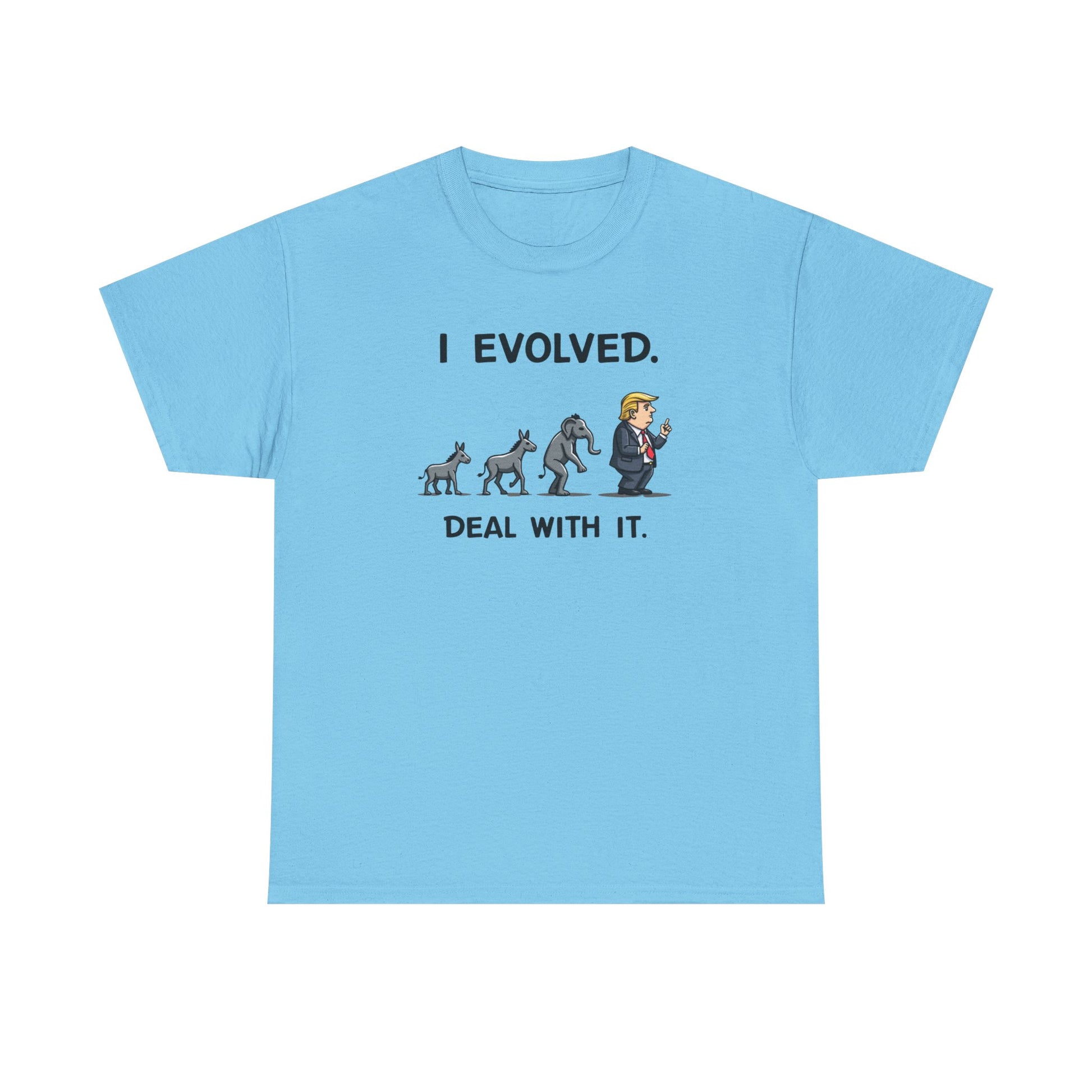 I Evolved, political humor, Funny Unisex T-Shirt, Gift for Dog Lovers, Casual Wear, Statement Shirt - Psychonaut Swag
