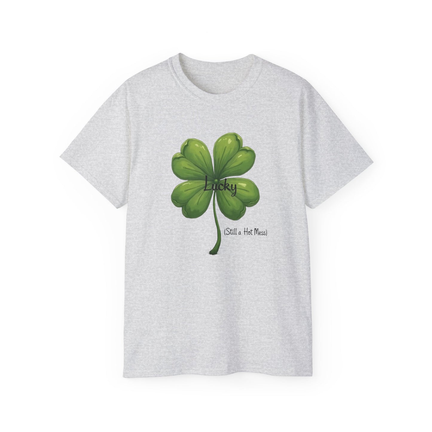 St. Patrick's Day Lucky Four-Leaf Clover Tee